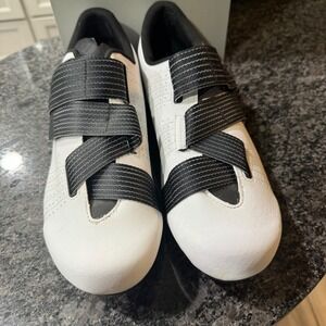Fizik Tempo Road Bike Cycling Shoes White Black Performance Men's 12.5